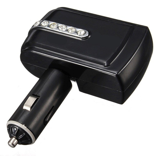 Πολύπριζο αυτοκινήτου με 2 παροχές & USB - Car Socket Splitter WF-201