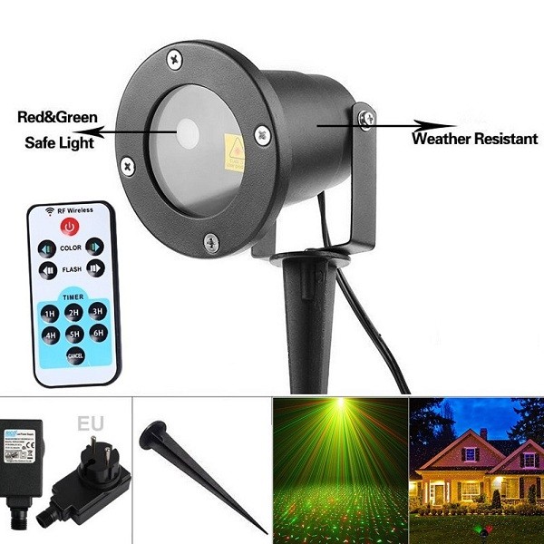 Τηλεχειριζόμενος Νυχτερινός Χριστουγεννιάτικος Φωτισμός - Christmas Laser Light