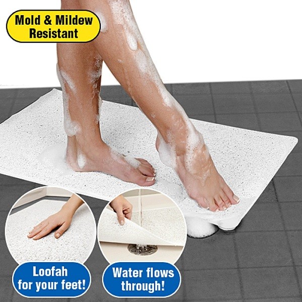 Χαλάκι Ντουζιέρας για Πλύσιμο των Ποδιών - Μπανιέρας Shower Rug