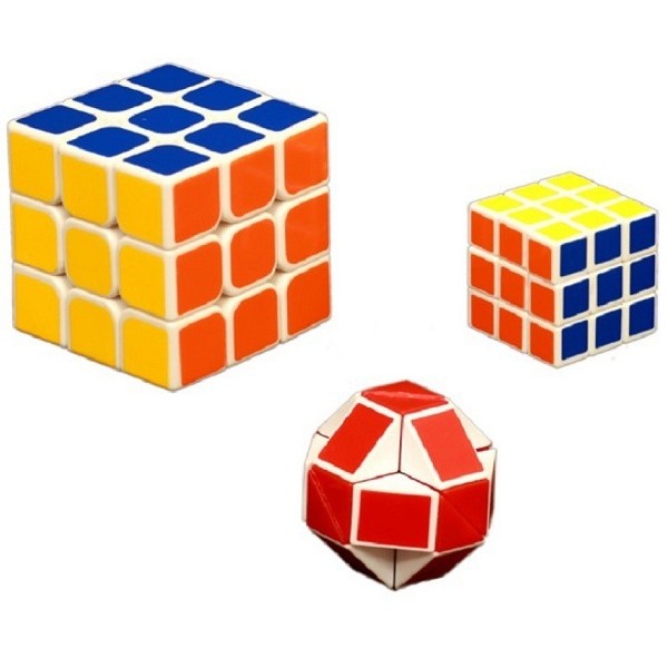 Ο Κύβος του Ρούμπικ σε 3 Διαφορετικά Μεγέθη και Σχήματα