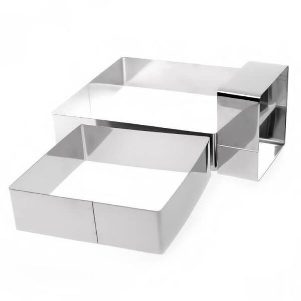 Ανοξείδωτα Τσέρκια - Κουπάτ Ζαχαροπλαστικής Τετράγωνο