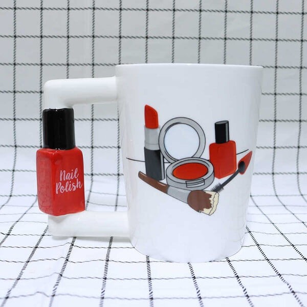 Κούπα με λαβή σε σχήμα Βερνίκι Νυχιών - Nail Polish Mug