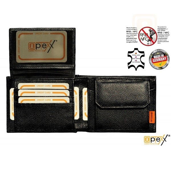 Δερμάτινο Πορτοφόλι με Προστασία RFID/NFC - Michael Cowhide