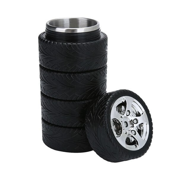 Κούπα Τροχοί Αυτοκινήτου Με Ανοξείδωτο Εσωτερικό