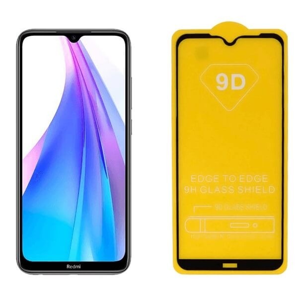 Tempered Glass Full Glue 9H για Xiaomi NOTE 8T Black