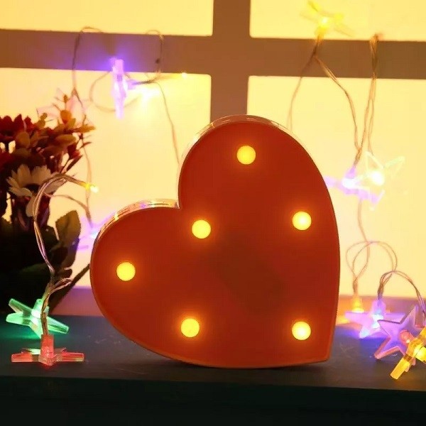 Διακοσμητικό Φωτιστικό Led Mini Καρδιά