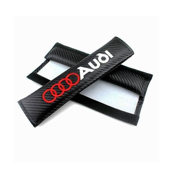 Μαξιλαράκια Ζώνης Carbon Audi σετ 2 τεμαχίων