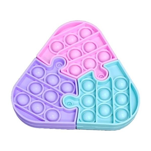 Anti Stress Fidget Pop it Αγχολυτικό Παιχνίδι Παζλ 3 Τεμαχίων