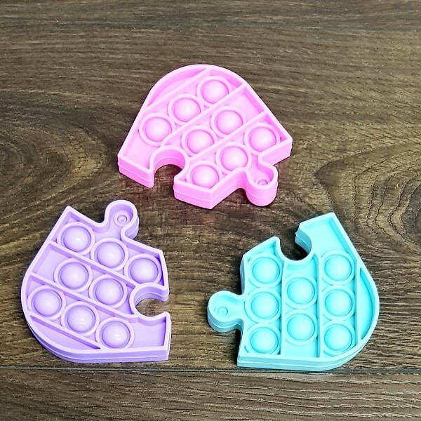 Anti Stress Fidget Pop it Αγχολυτικό Παιχνίδι Παζλ 3 Τεμαχίων