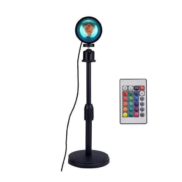 Sunset Lamp με Tηλεχειριστήριο RGB - Atmosphere Lamp