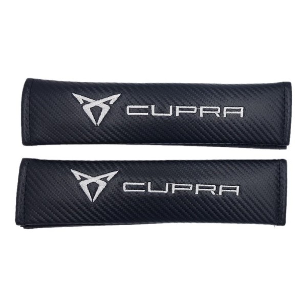 Μαξιλαράκια Ζώνης Carbon Cupra σετ 2 τεμαχίων