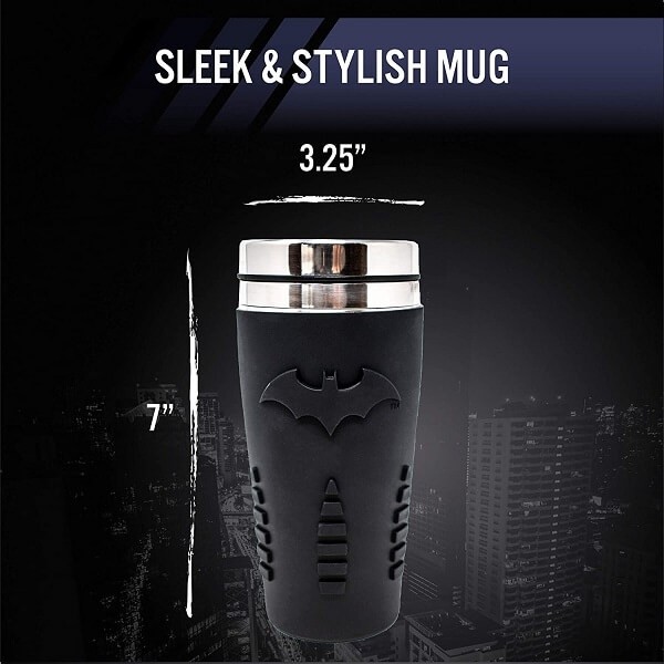 Kούπα Tαξιδιού Batman με Ανοξείδωτο Εσωτερικό - Batman Travel Mug V2