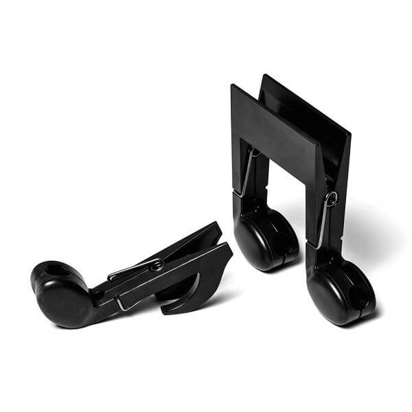 Πλαστικά Μανταλάκια Κλιπ Μουσικές Νότες Σετ 2 τμχ