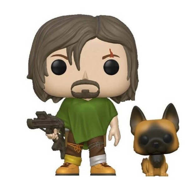 Funko POP Television Walking Dead - Daryl with Dog Vinyl Figure