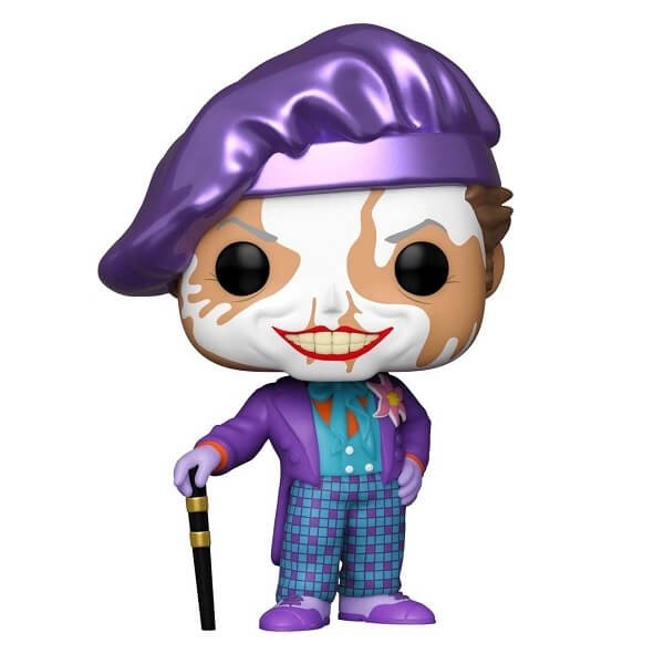 Funko POP Bundle of 2: Batman 1989 - Joker with Hat & Chase