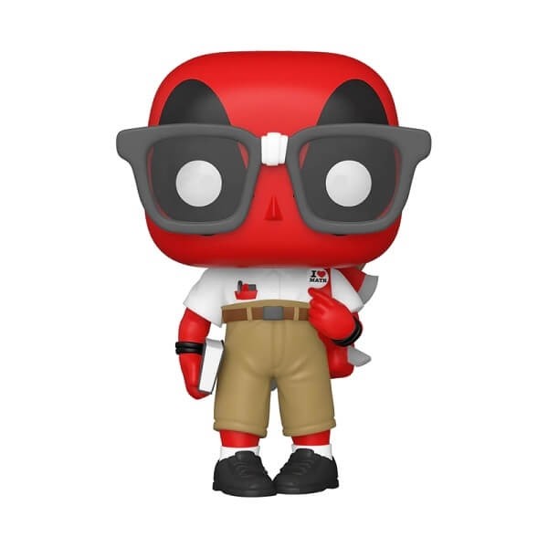 Funko POP! Marvel Deadpool - Nerd Deadpool Bobble-Head Limited Edition