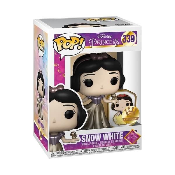 Funko POP Disney Princess Snow White with Pin Vinyl Figure Exclusive
