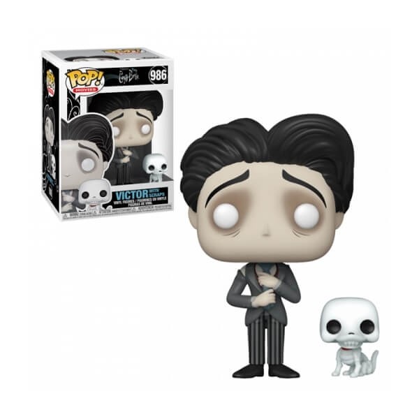 Funko POP Movies Corpse Bride - Victor with Scraps Vinyl Figure