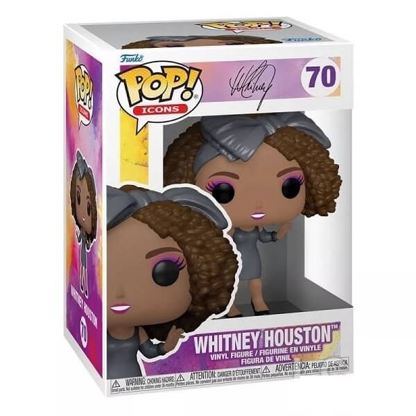 Funko POP Icons - Whitney Houston (How Will I Know) Vinyl Figure