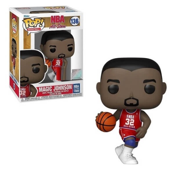 Funko POP Legends - Magic Johnson (All Star Jersey 1986) Vinyl Figure Exclusive