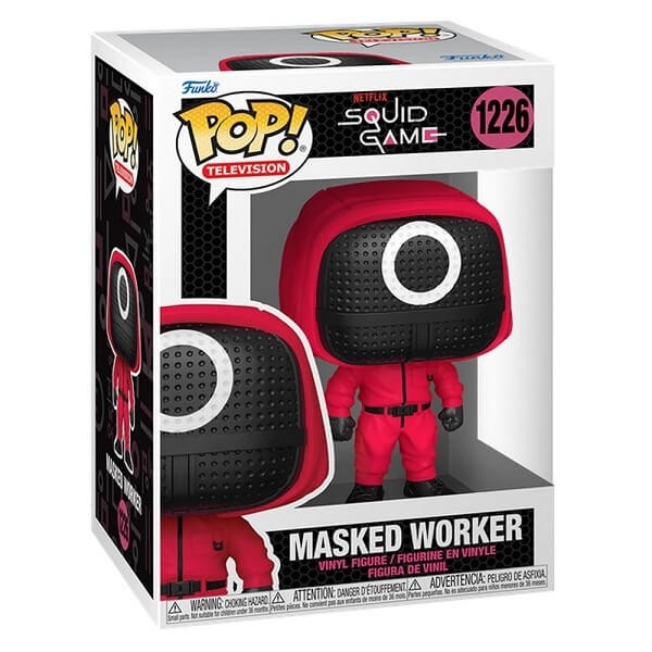 Funko POP Television Squid Game - Masked Worker (Circle) 1226 Vinyl Figure