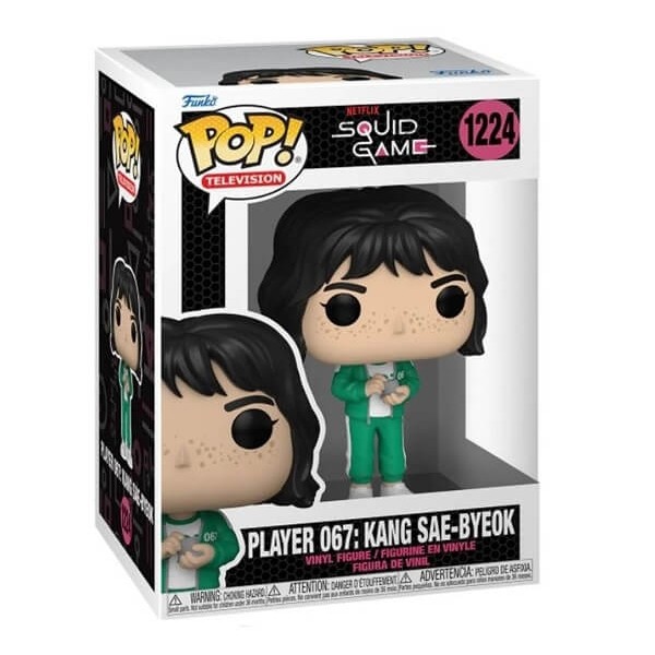 Funko POP Television Squid Game - Kang Sae-Byeok 1224 Vinyl Figure