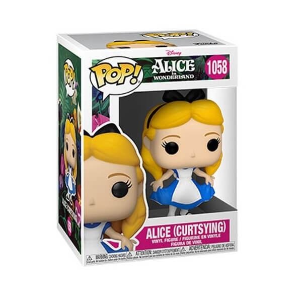 Funko POP Alice in Wonderland 70th Anniversary - Alice Curtsying 1058 Vinyl Figure