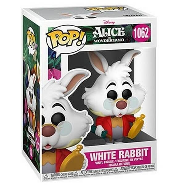 Funko POP Alice in Wonderland 70th Anniversary - White Rabbit with Watch 1062 Vinyl Figure