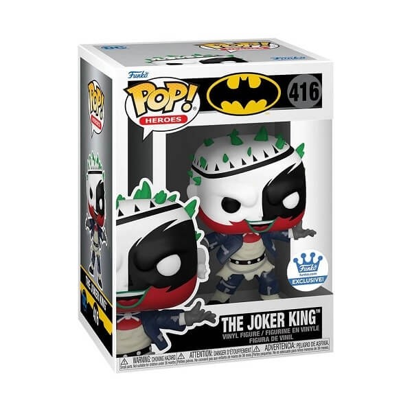 Funko POP Heroes - The Joker King 416 Vinyl Figure (Exclusive)