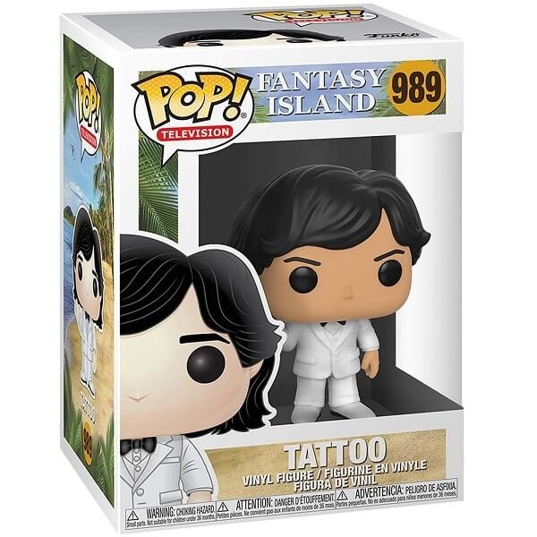 Funko POP Television Fantasy Island - Tattoo 989 Vinyl Figure 