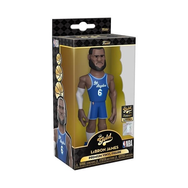 Funko Vinyl Gold Lakers - LeBron James Premium Figure 13cm (Exlusive)