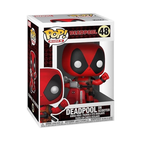 Funko POP Rides Deadpool - Deadpool on Scooter 48 Bobble-Head