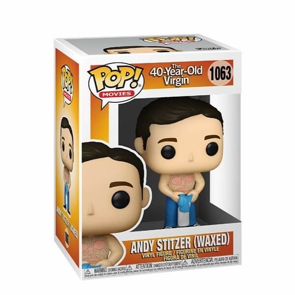 Funko POP Movies The 40 Year Old Virgin - Andy Waxed 1063 Vinyl Figure