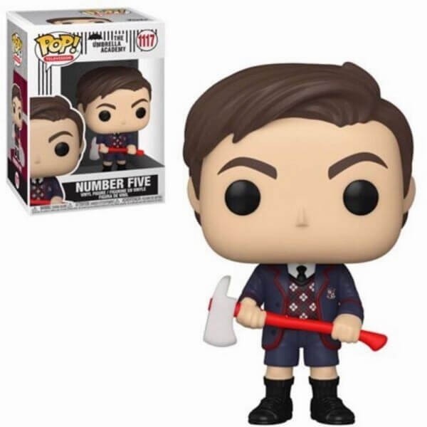 Funko POP Television The Umbrella Academy - Number Five 1117 Vinyl Figure