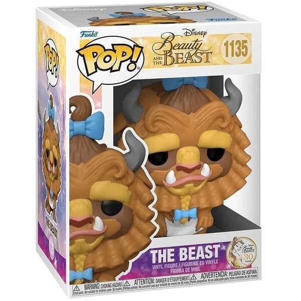 Funko POP Disney Beauty and the Beast - The Beast with Curls 1135 Vinyl Figure