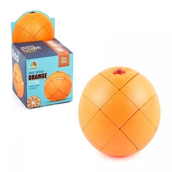 Ο Κύβος Του Ρουμπικ Σε Σχήμα Πορτοκαλιού 3x3x3 - Orange Cube