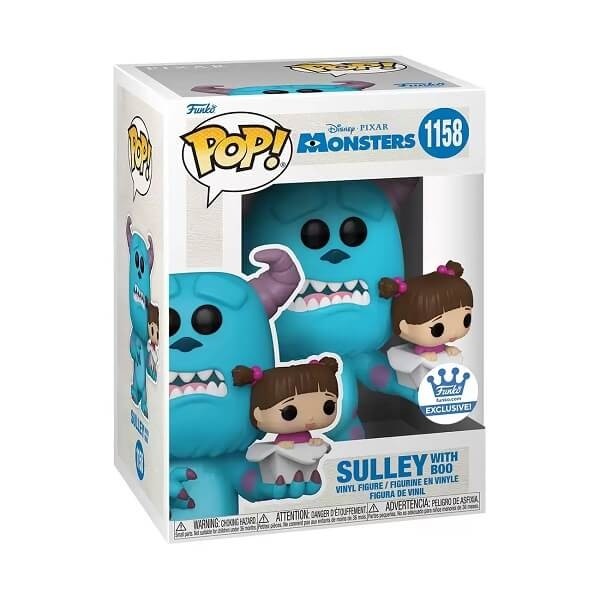Funko POP Disney Pixar Monsters Inc Sulley with Boo 1158 (Exclusive) Figure 