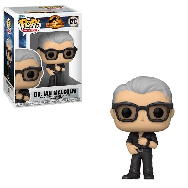 Funko POP Movies Jurassic World Dominion - Dr. Ian Malcolm 1213 Vinyl Figure 