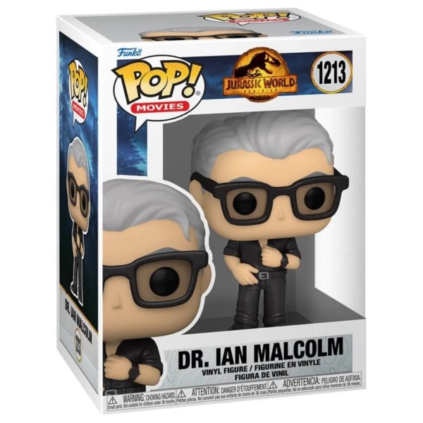 Funko POP Movies Jurassic World Dominion - Dr. Ian Malcolm 1213 Vinyl Figure 