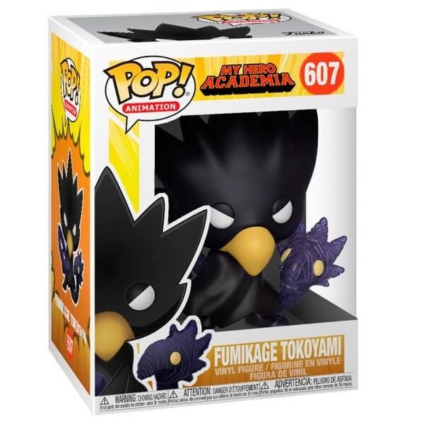 Funko POP Animation My Hero Academia - Fumikage Tokoyami 607 Vinyl Figure