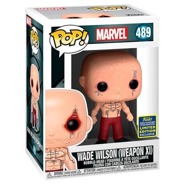Funko POP Marvel Wade Wilson (Weapon XI) 489 Bobble-Head Exclusive