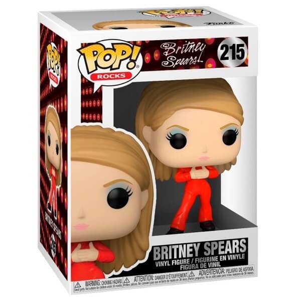 Funko POP Rocks Britney Spears - Catsuit Britney Spears 215 Vinyl Figure