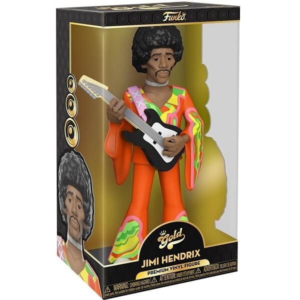 Funko Vinyl Gold Jimi Hendrix Premium Figure 30cm