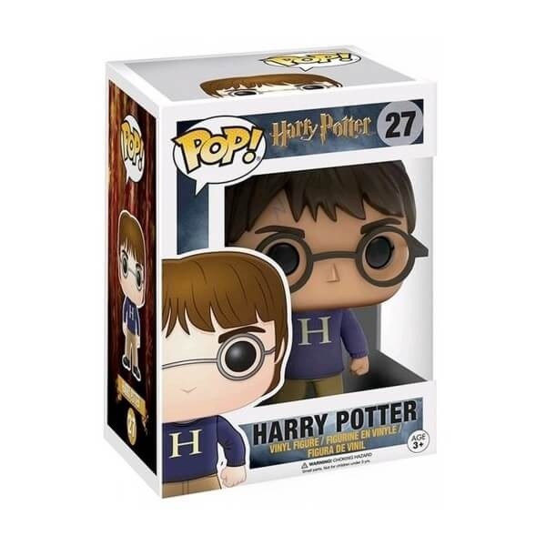 Funko POP Harry Potter - Harry Potter with Sweater 27 Vinyl Figure Exclusive