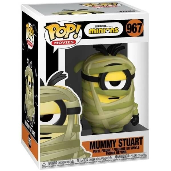 Funko POP Movies Minions - Mummy Stuart 967 Vinyl Figure