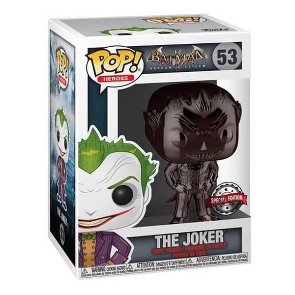 Funko Pop Tees DC Comics – Joker Figure & Tshirt Large 