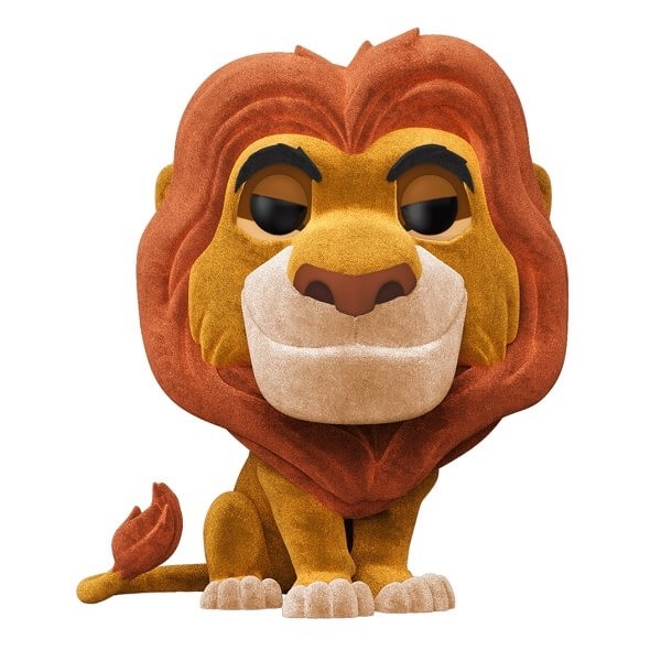 Funko Pop Tees Box Lion King - Mufasa Floced Exclusive Figure 495 & Tshirt Extra Large