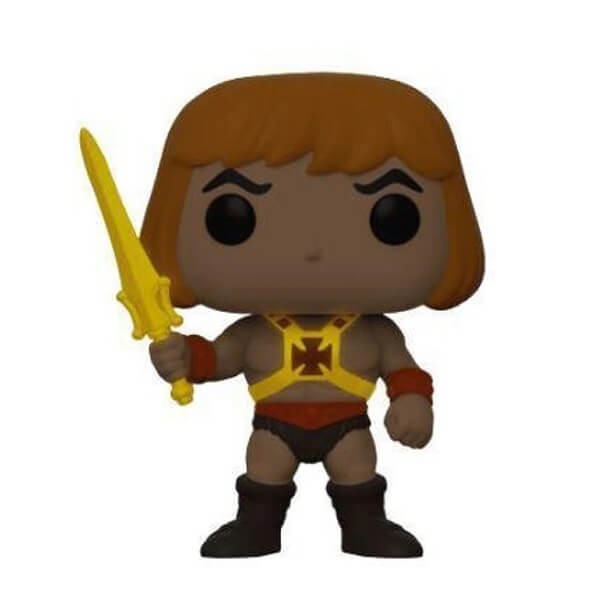 Funko Pop Tees Box Masters of the Universe - He-Man 991 GITD Figure & Tshirt Medium