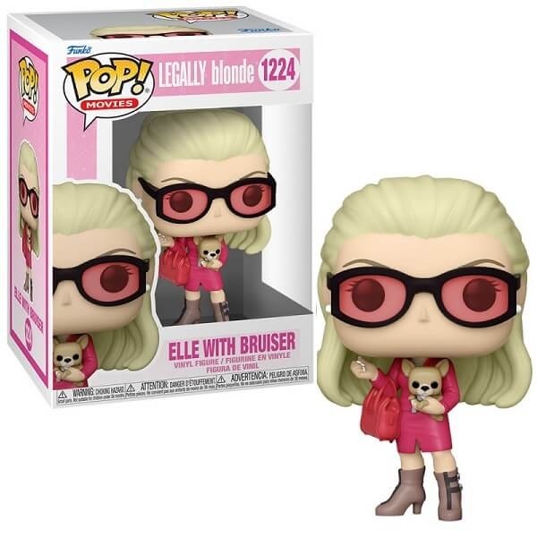 Funko POP Movies Legally Blonde - Elle with Bruiser 1224 Vinyl Figure