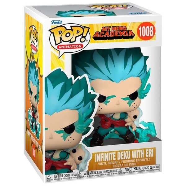 Funko POP Animation My Hero Academia - Infinite Deku with Eri 1008 Vinyl Figure